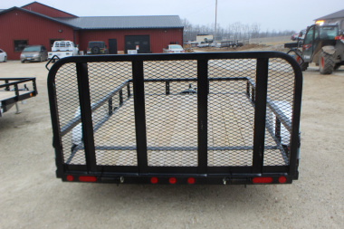 New 2025 PJ TRAILER 77" x 10' U7 Utility Trailer