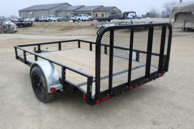 New 2025 PJ TRAILER 77" x 10' U7 Utility Trailer