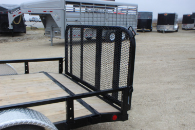 New 2025 PJ TRAILER 77" x 10' U7 Utility Trailer