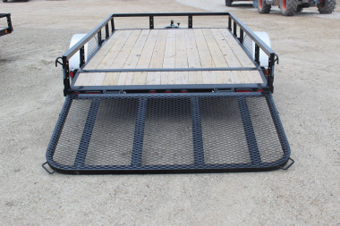 New 2025 PJ TRAILER 77" x 10' U7 Utility Trailer