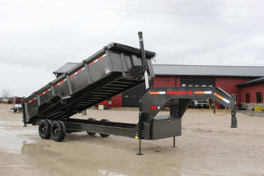 New 2025 MAXXD DSX 20' Gooseneck Dump Trailer