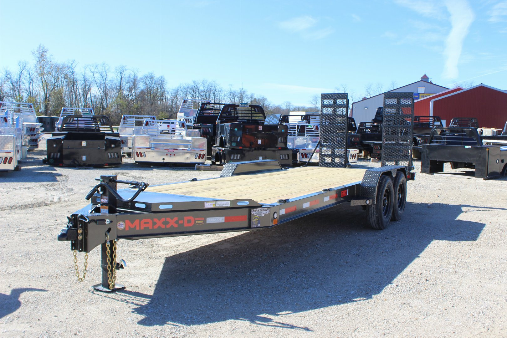 New 2025 MAXXD EHV 20' Equipment Trailer