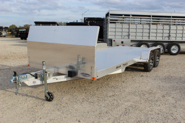 New 2023 Bear Track 81" x 18' Car / Racing Trailer