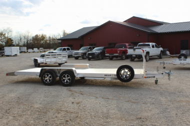 New 2023 Bear Track 81" x 18' Car / Racing Trailer