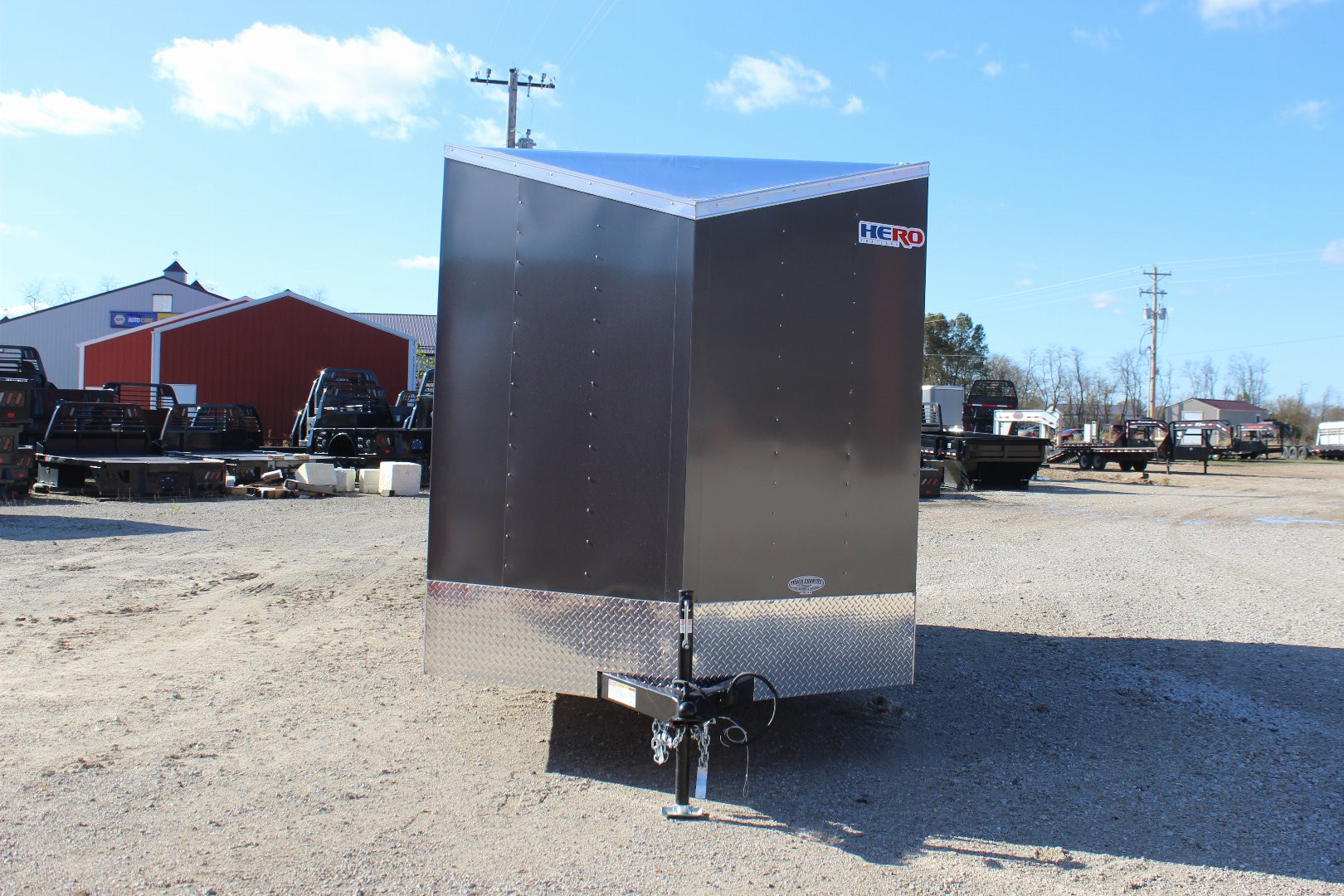 New 2025 Bravo Trailers 7 x 16 Hero Cargo / Enclosed Trailer