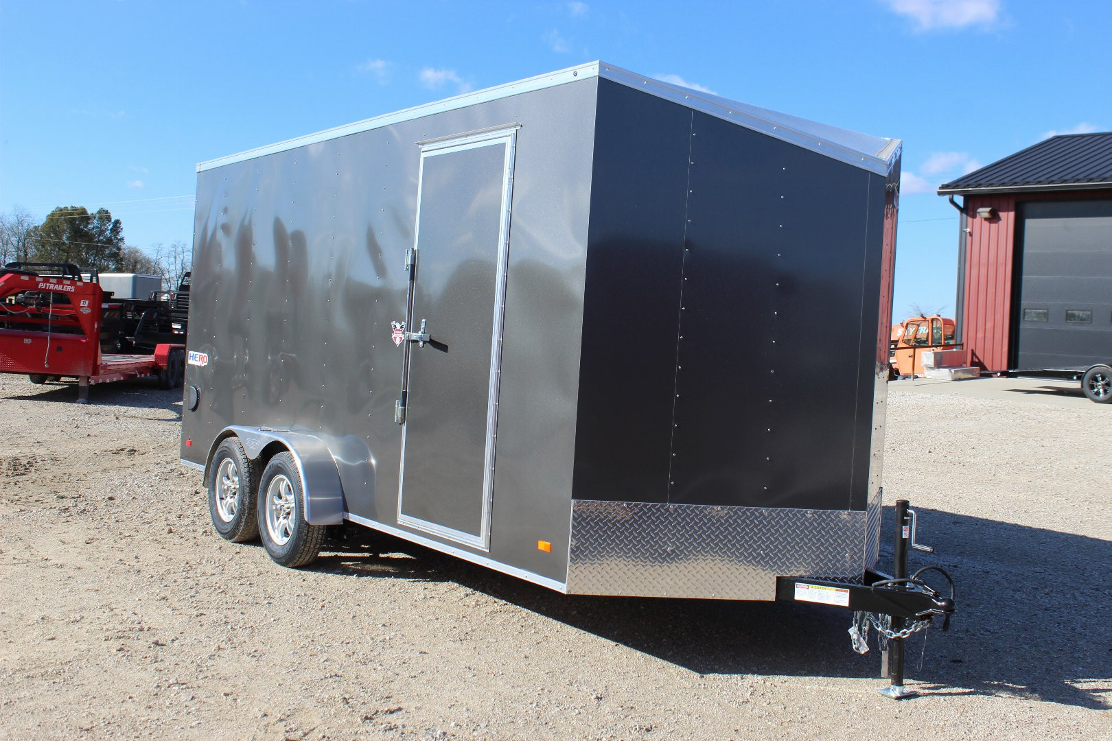 New 2025 Bravo Trailers 7 x 16 Hero Cargo / Enclosed Trailer