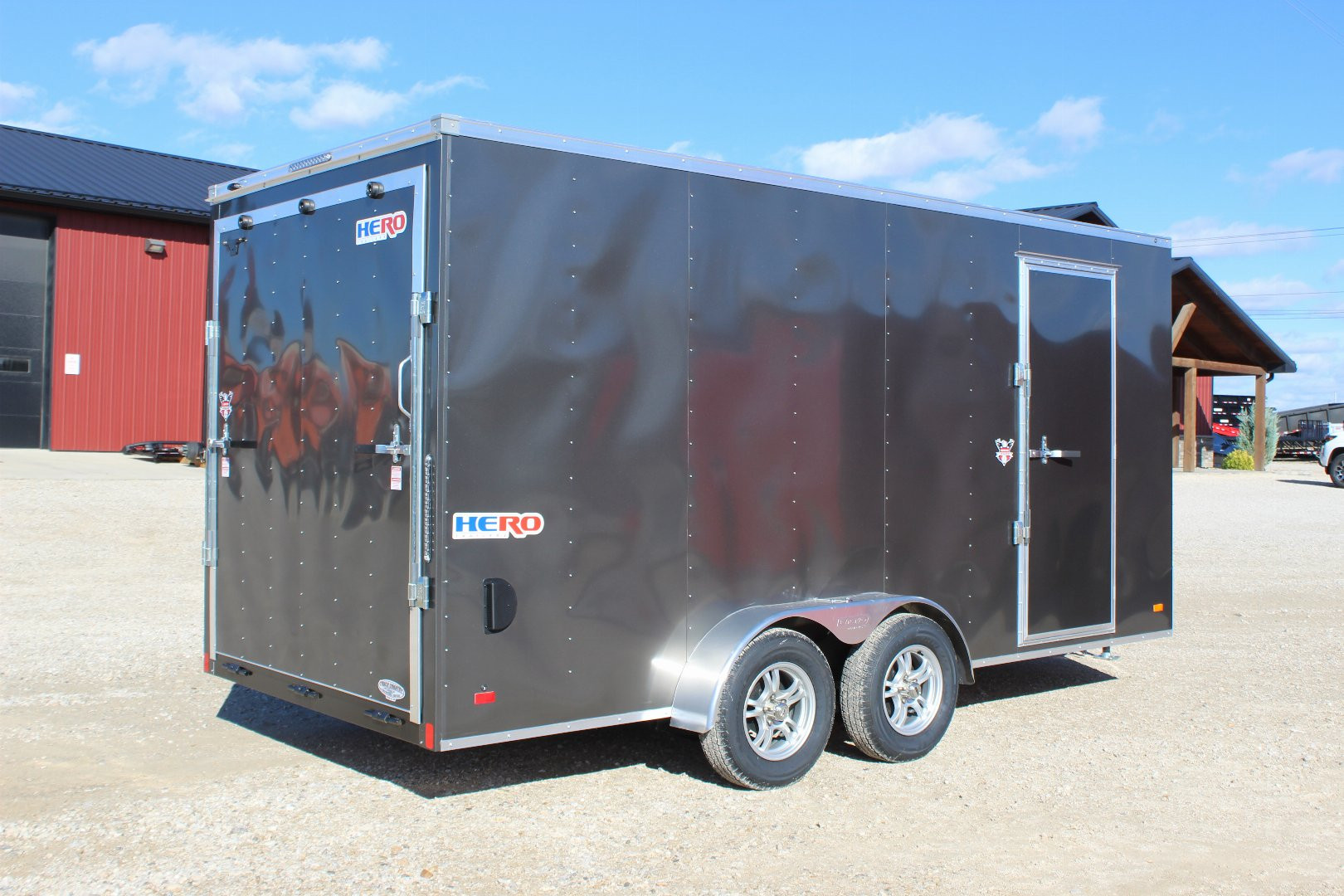New 2025 Bravo Trailers 7 x 16 Hero Cargo / Enclosed Trailer