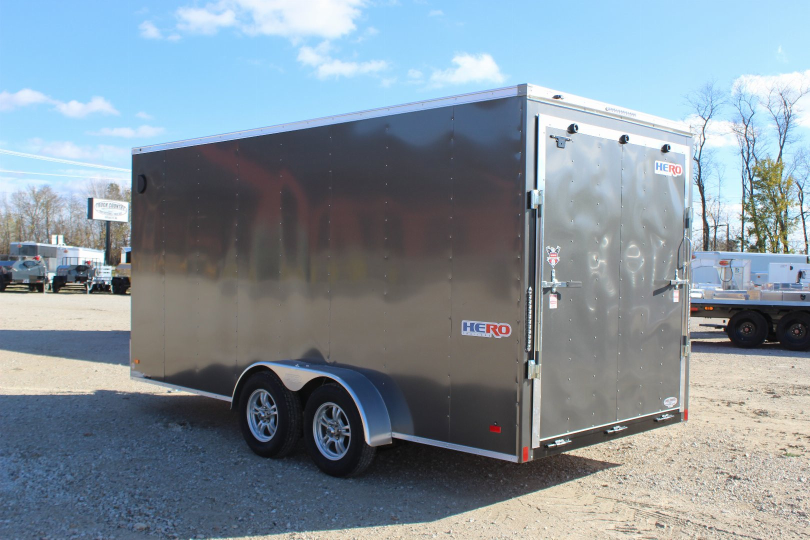 New 2025 Bravo Trailers 7 x 16 Hero Cargo / Enclosed Trailer