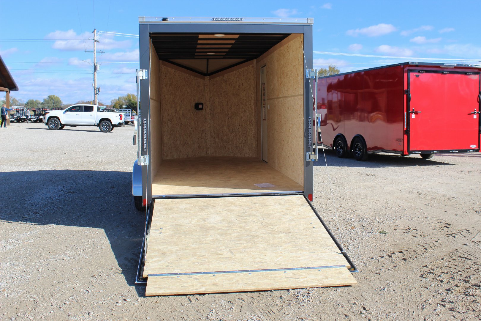 New 2025 Bravo Trailers 7 x 16 Hero Cargo / Enclosed Trailer