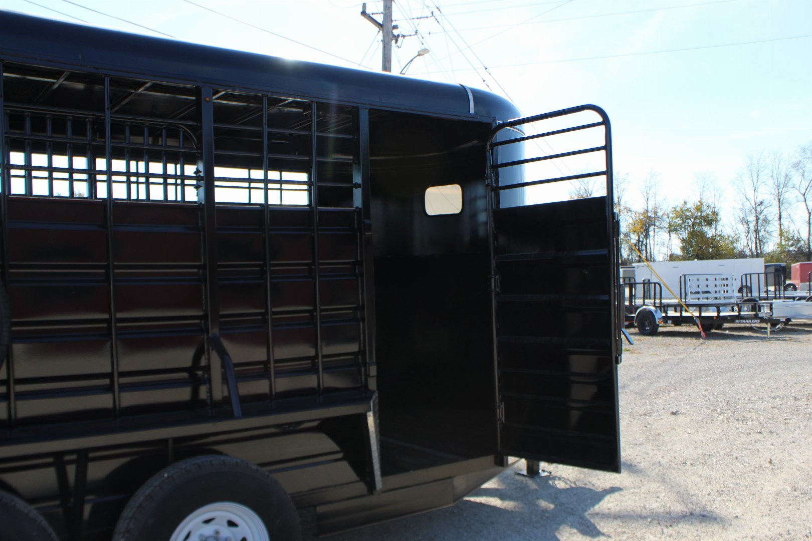 New 2025 GR Trailers 6.8 x 16 Livestock Trailer