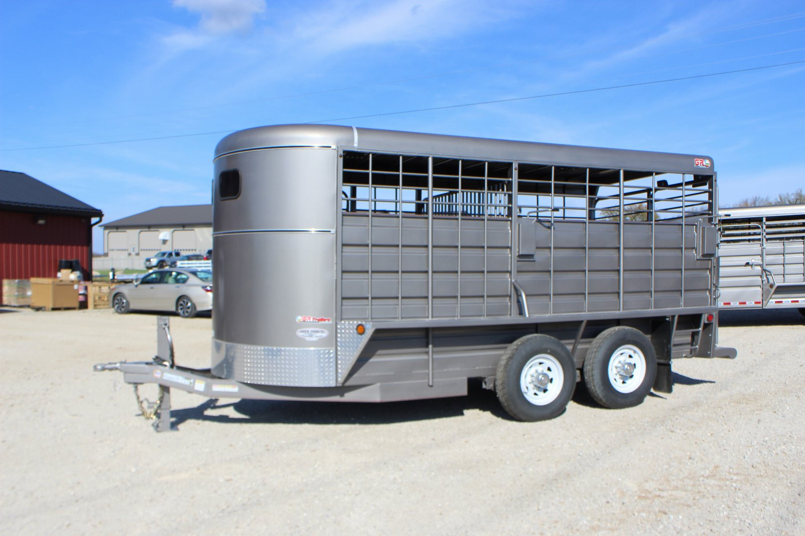 New 2025 GR Trailers 6.8 x 16 Livestock Trailer