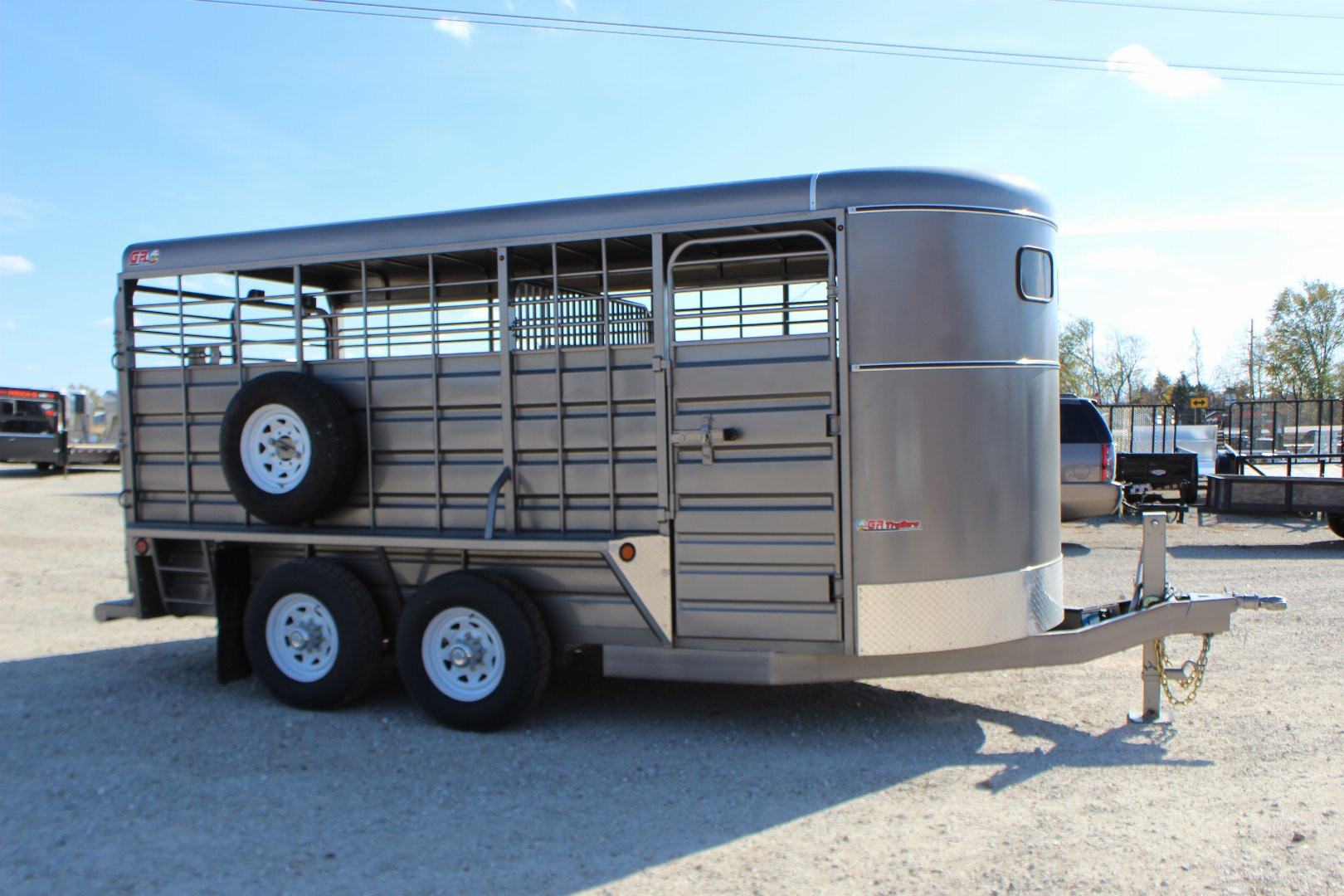 New 2025 GR Trailers 6.8 x 16 Livestock Trailer