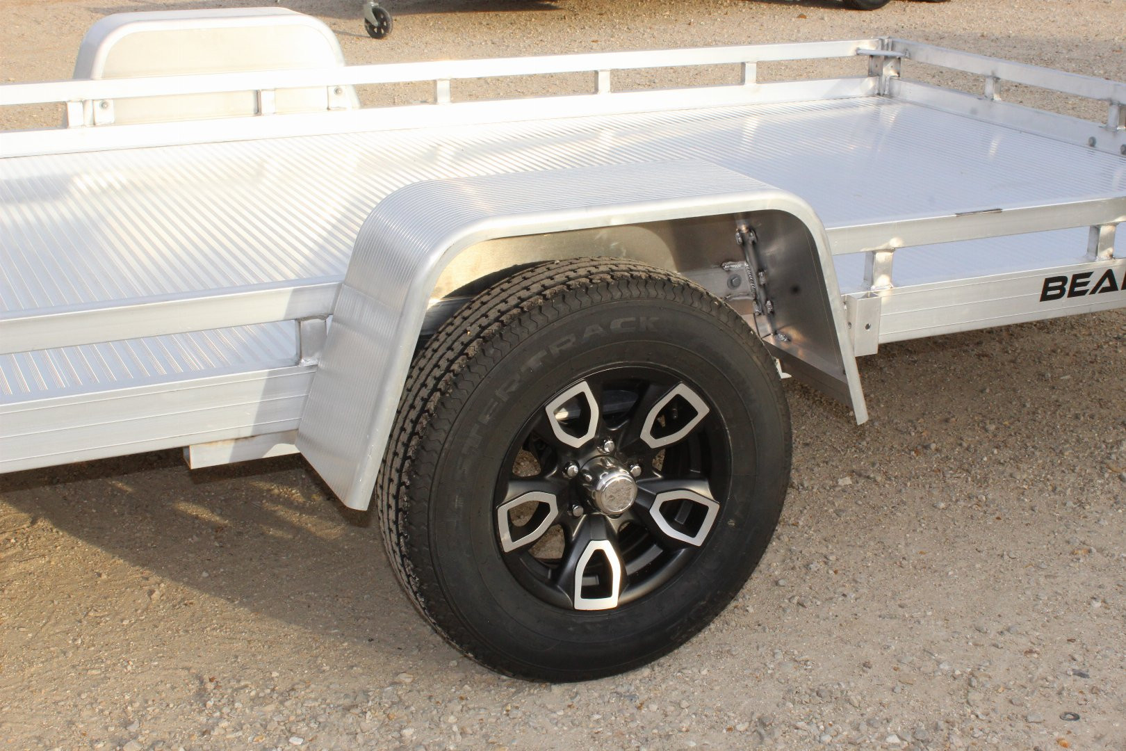 New 2025 BEAR TRACK 13' Aluminum Tilt Utility Trailer