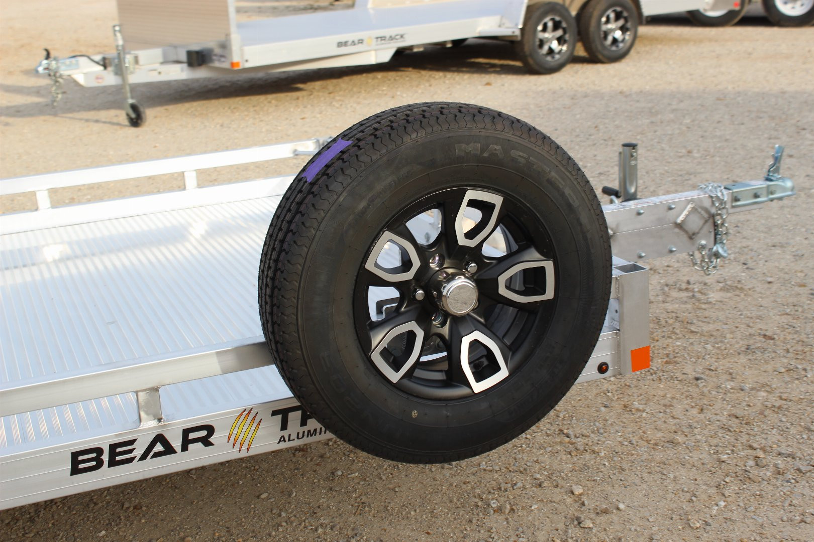 New 2025 BEAR TRACK 13' Aluminum Tilt Utility Trailer