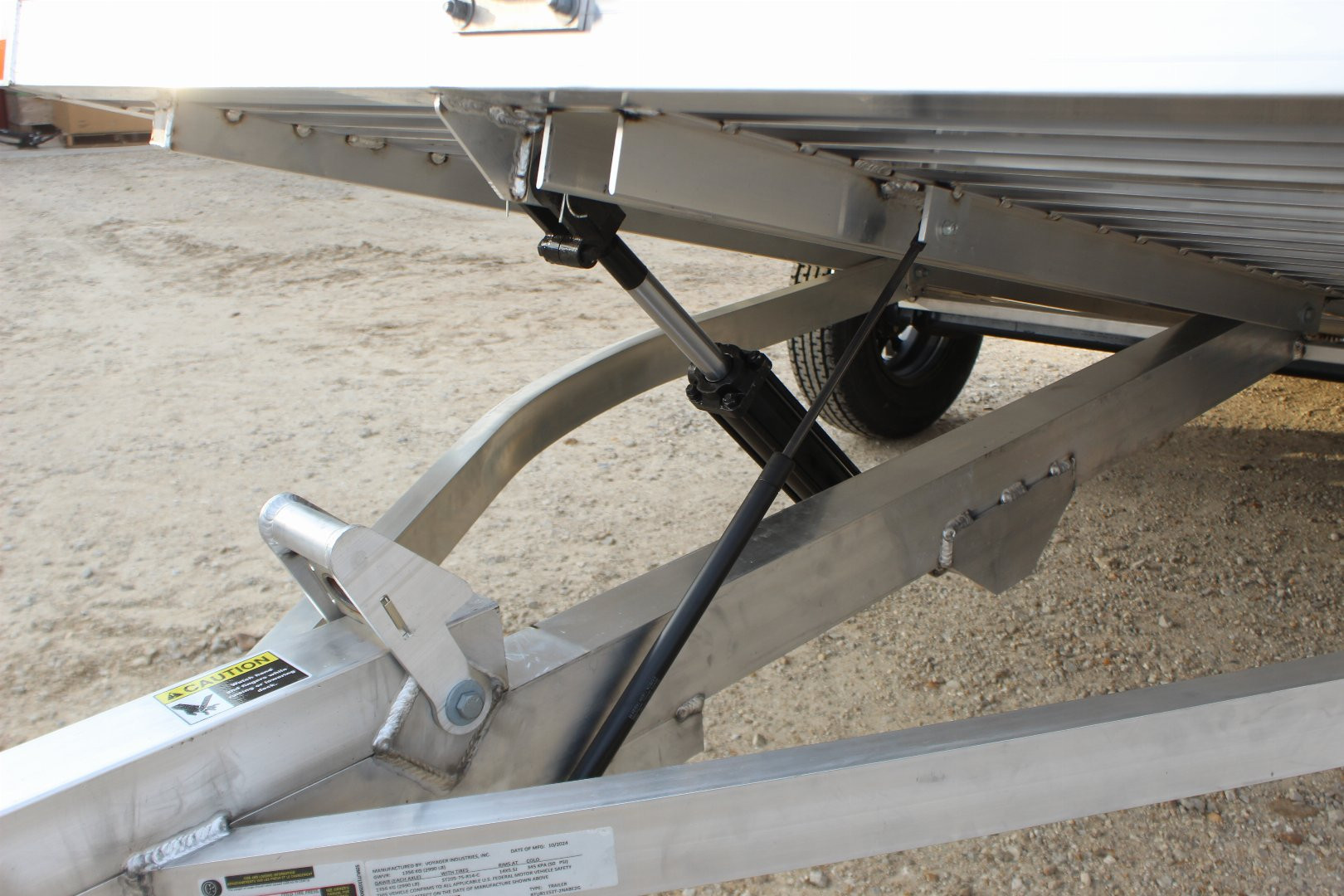 New 2025 BEAR TRACK 13' Aluminum Tilt Utility Trailer