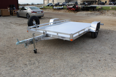 New 2025 BEAR TRACK 13' Aluminum Tilt Utility Trailer