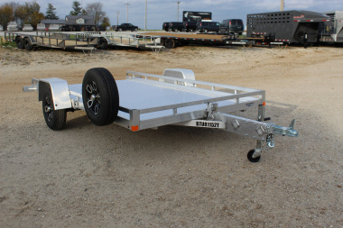 New 2025 BEAR TRACK 13' Aluminum Tilt Utility Trailer