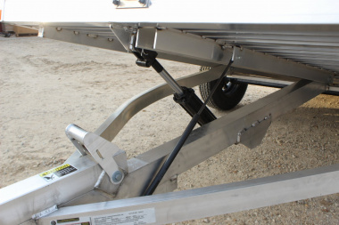 New 2025 BEAR TRACK 13' Aluminum Tilt Utility Trailer