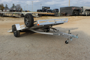 New 2025 BEAR TRACK 13' Aluminum Tilt Utility Trailer