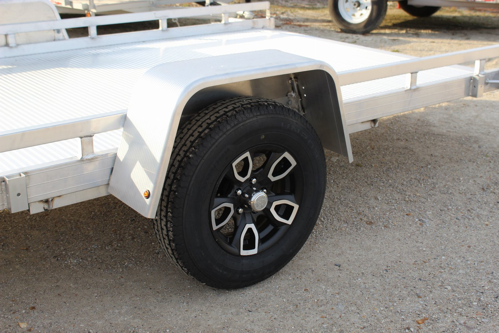 New 2025 BEAR TRACK 15' Aluminum Tilt Utility Trailer