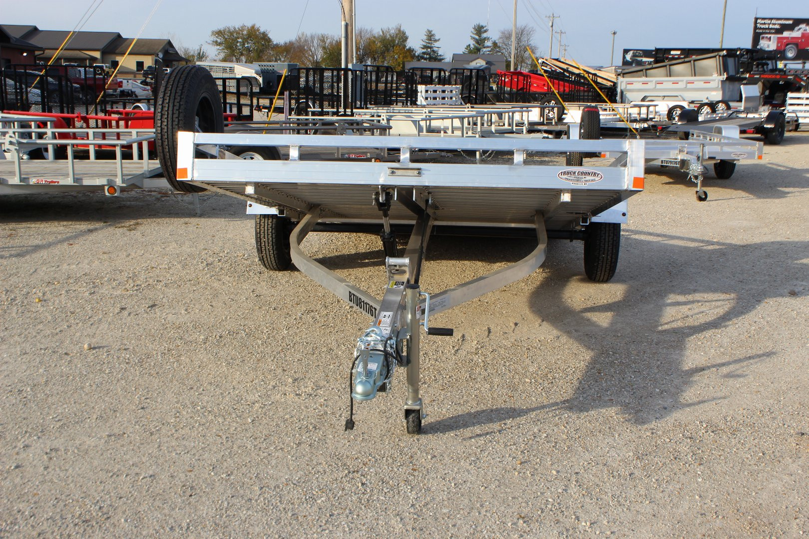 New 2025 BEAR TRACK 15' Aluminum Tilt Utility Trailer