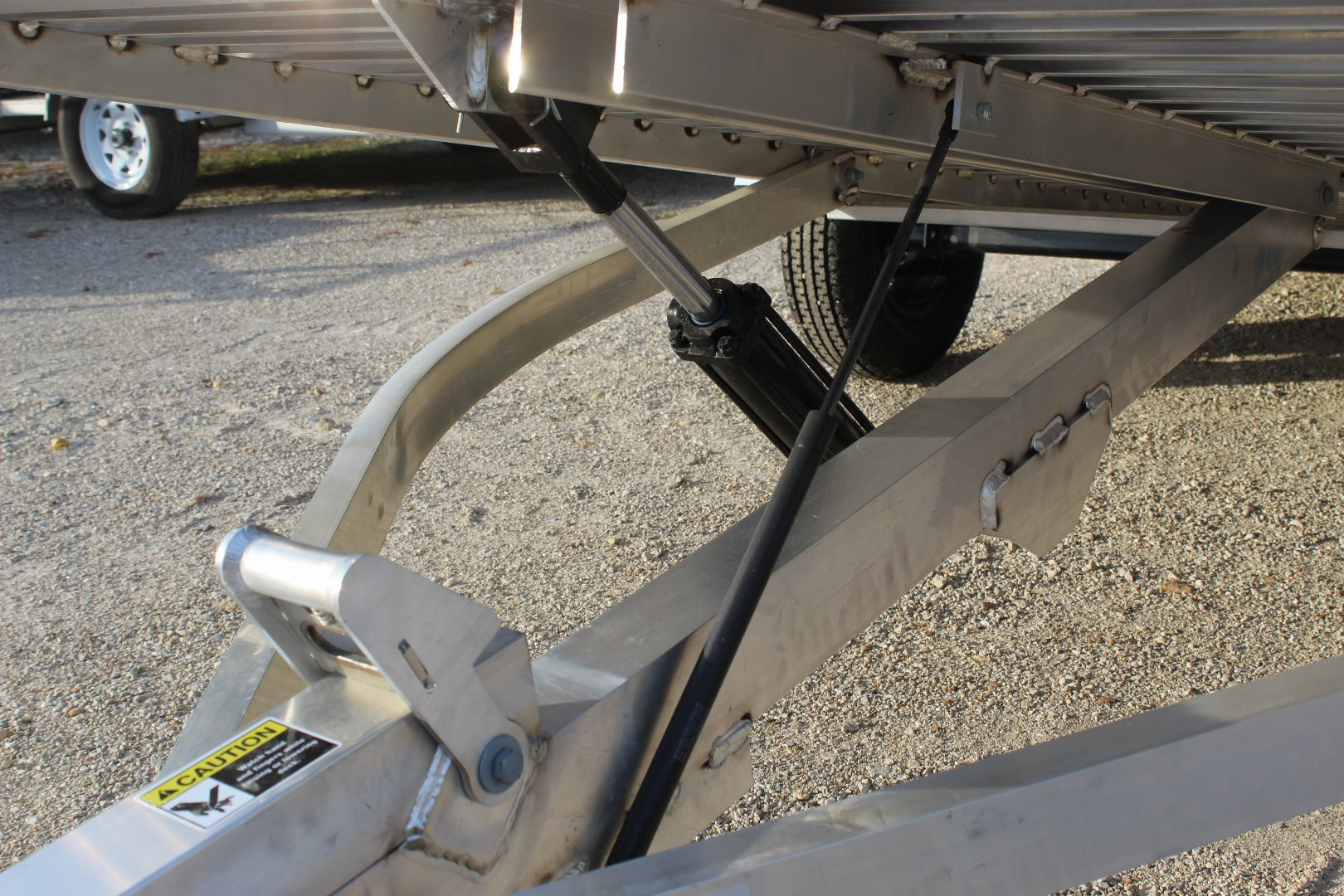 New 2025 BEAR TRACK 15' Aluminum Tilt Utility Trailer