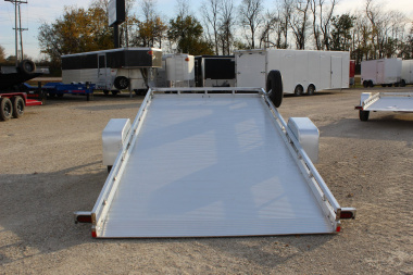 New 2025 BEAR TRACK 15' Aluminum Tilt Utility Trailer