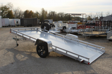 New 2025 BEAR TRACK 15' Aluminum Tilt Utility Trailer