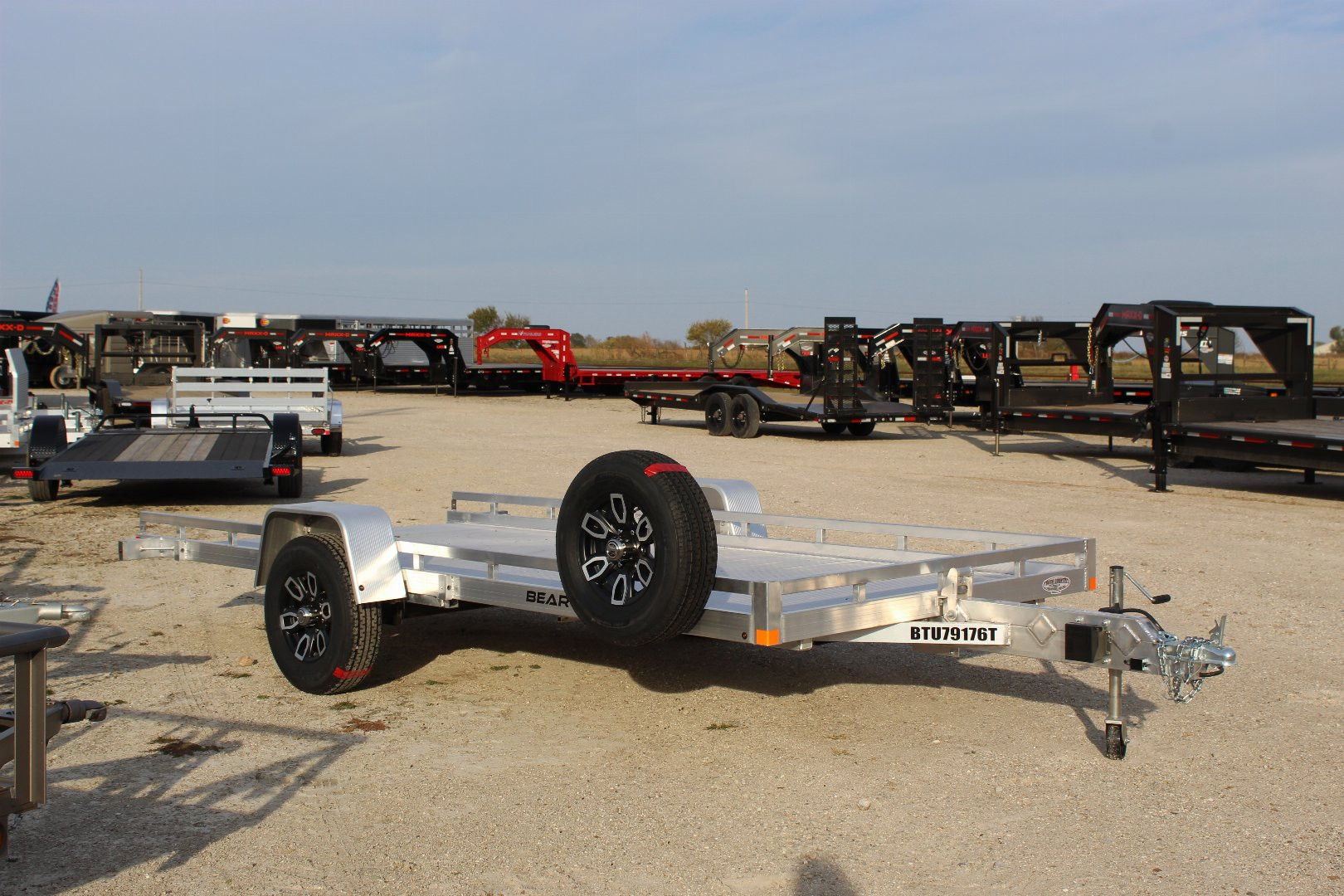 New 2025 Bear Track 15' Tilt Utility Trailer