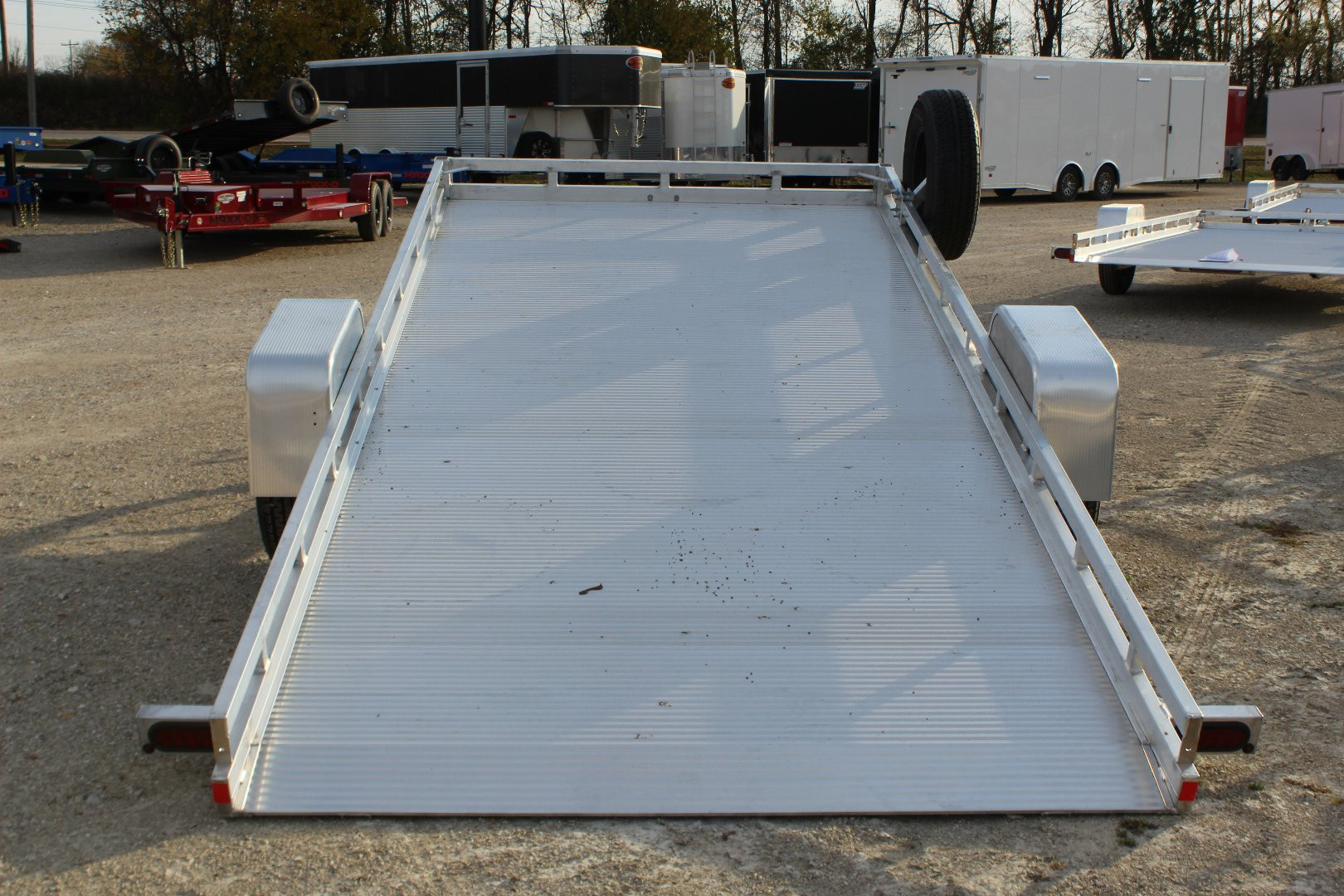 New 2025 Bear Track 15' Tilt Utility Trailer