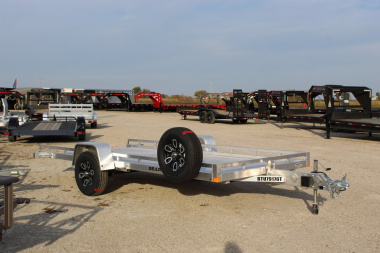 New 2025 Bear Track 15' Tilt Utility Trailer