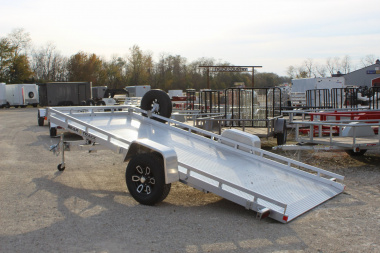 New 2025 Bear Track 15' Tilt Utility Trailer