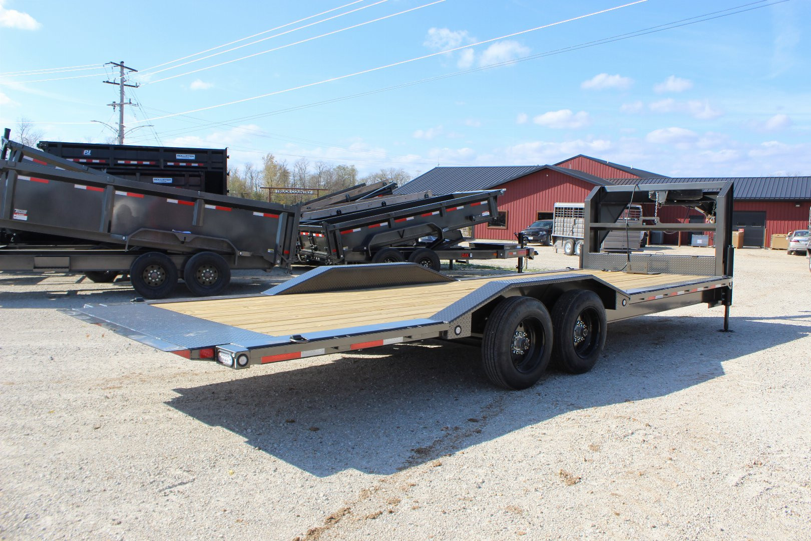 New 2025 MAXXD T8X8324 - 24' X 100" Equipment Trailer