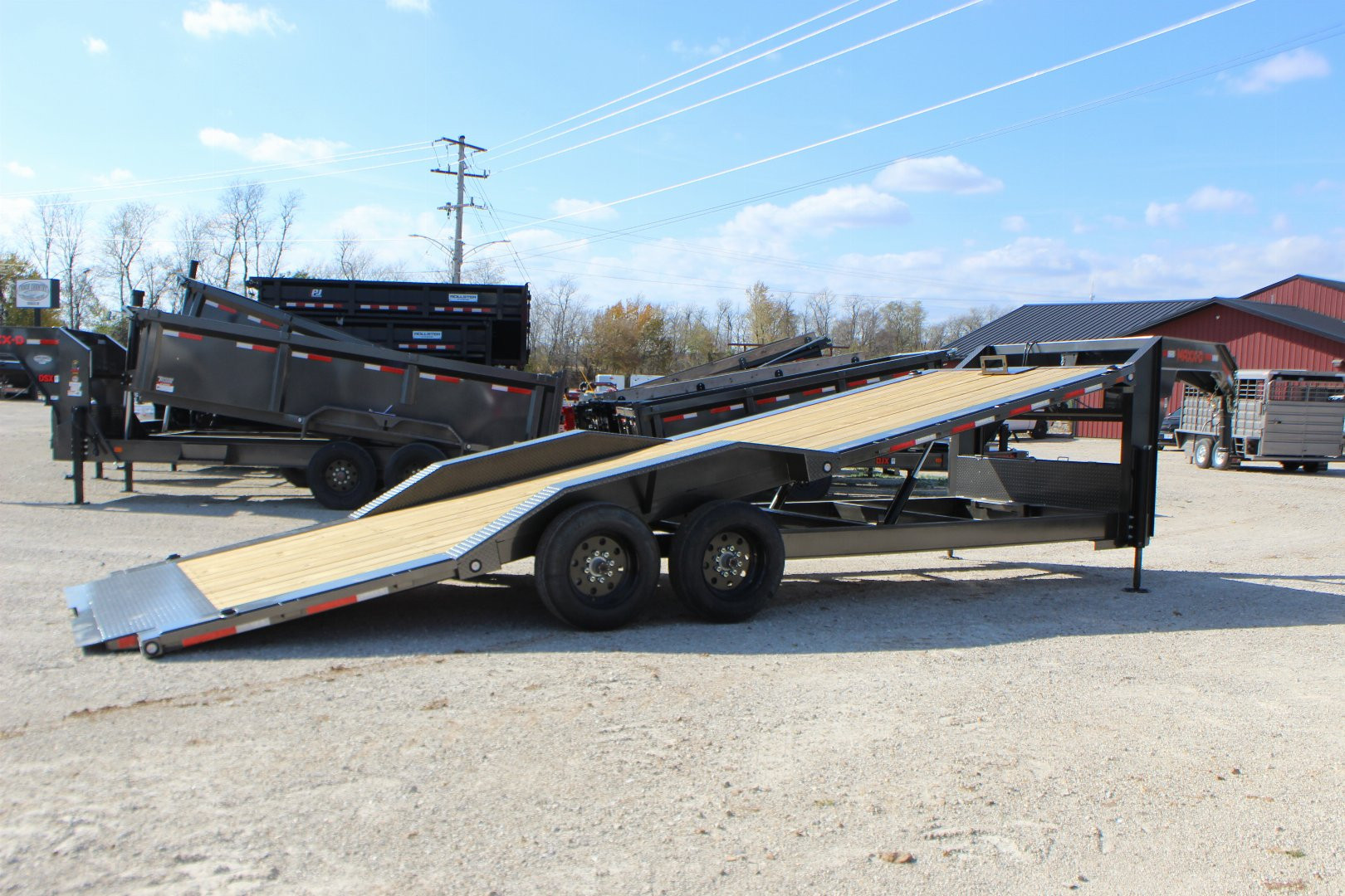 New 2025 MAXXD T8X8324 - 24' X 100" Equipment Trailer