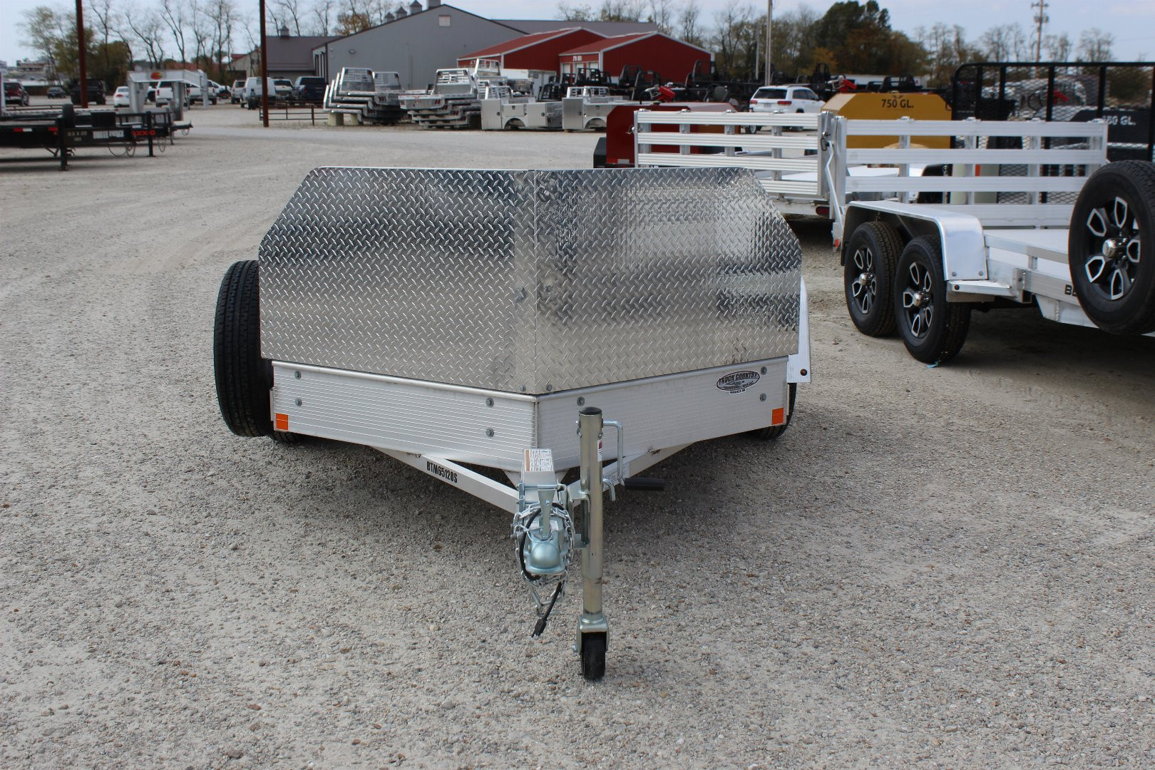 New 2025 BEAR TRACK 10' Aluminum Motorcycle Trailer