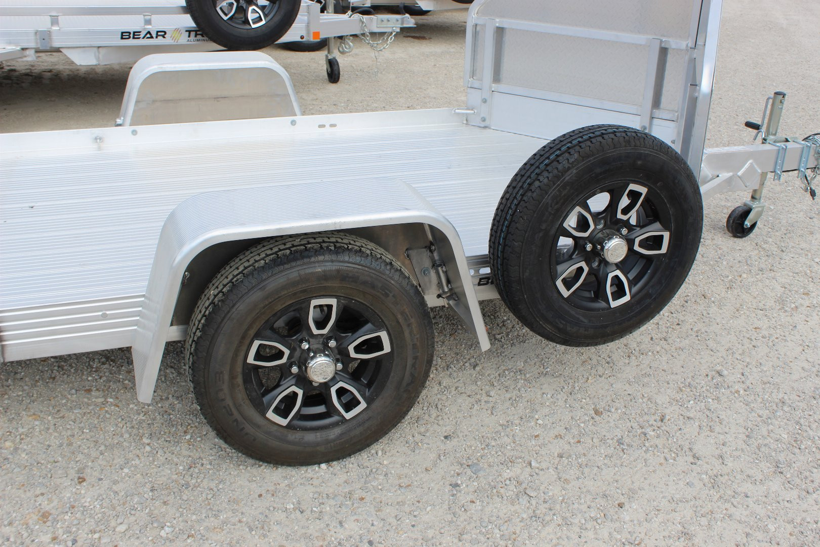 New 2025 BEAR TRACK 10' Aluminum Motorcycle Trailer