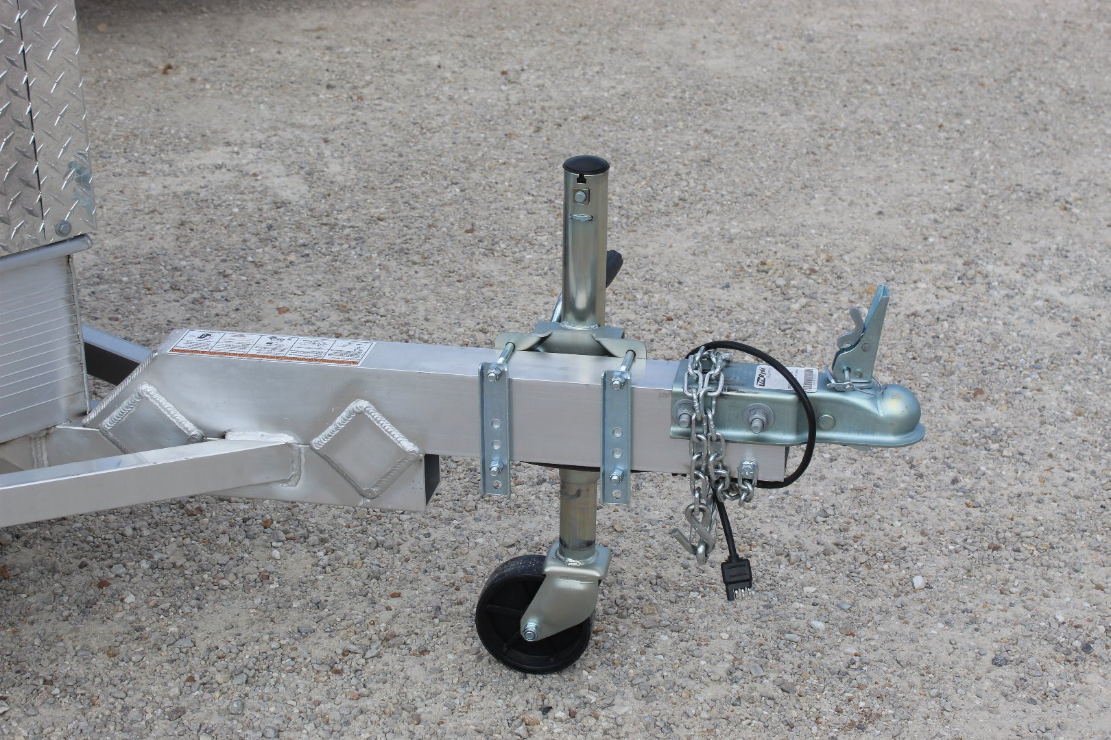 New 2025 BEAR TRACK 10' Aluminum Motorcycle Trailer