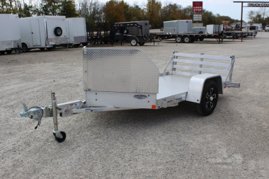 New 2025 BEAR TRACK 10' Aluminum Motorcycle Trailer