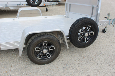New 2025 BEAR TRACK 10' Aluminum Motorcycle Trailer
