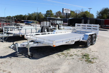 New 2025 Bear Track 16' Aluminum Utility Trailer