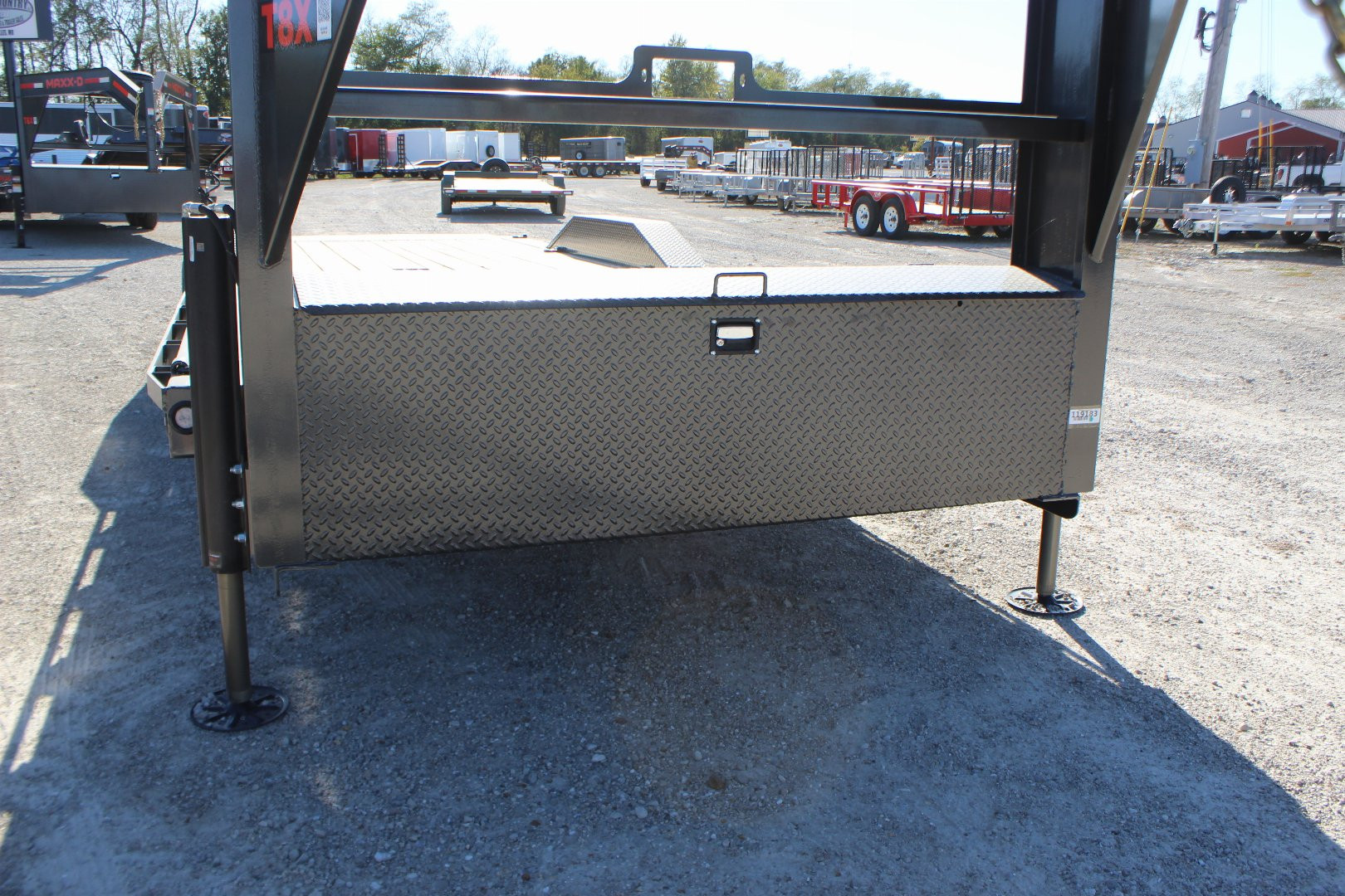 New 2025 MAXXD T8X 102"x24' gooseneck Equipment Tilt Trailer