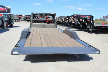 New 2025 MAXXD T8X 102"x24' gooseneck Equipment Tilt Trailer