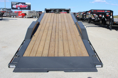 New 2025 MAXXD T8X 102"x24' gooseneck Equipment Tilt Trailer