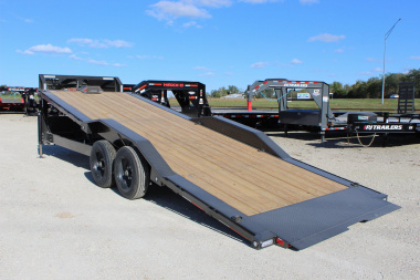 New 2025 MAXXD T8X 102"x24' gooseneck Equipment Tilt Trailer