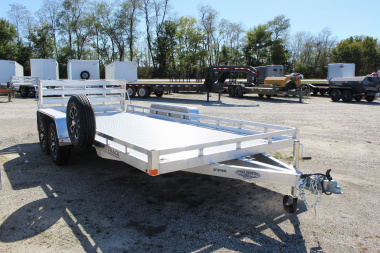 New 2025 Bear Track 16' Aluminum Utility Trailer