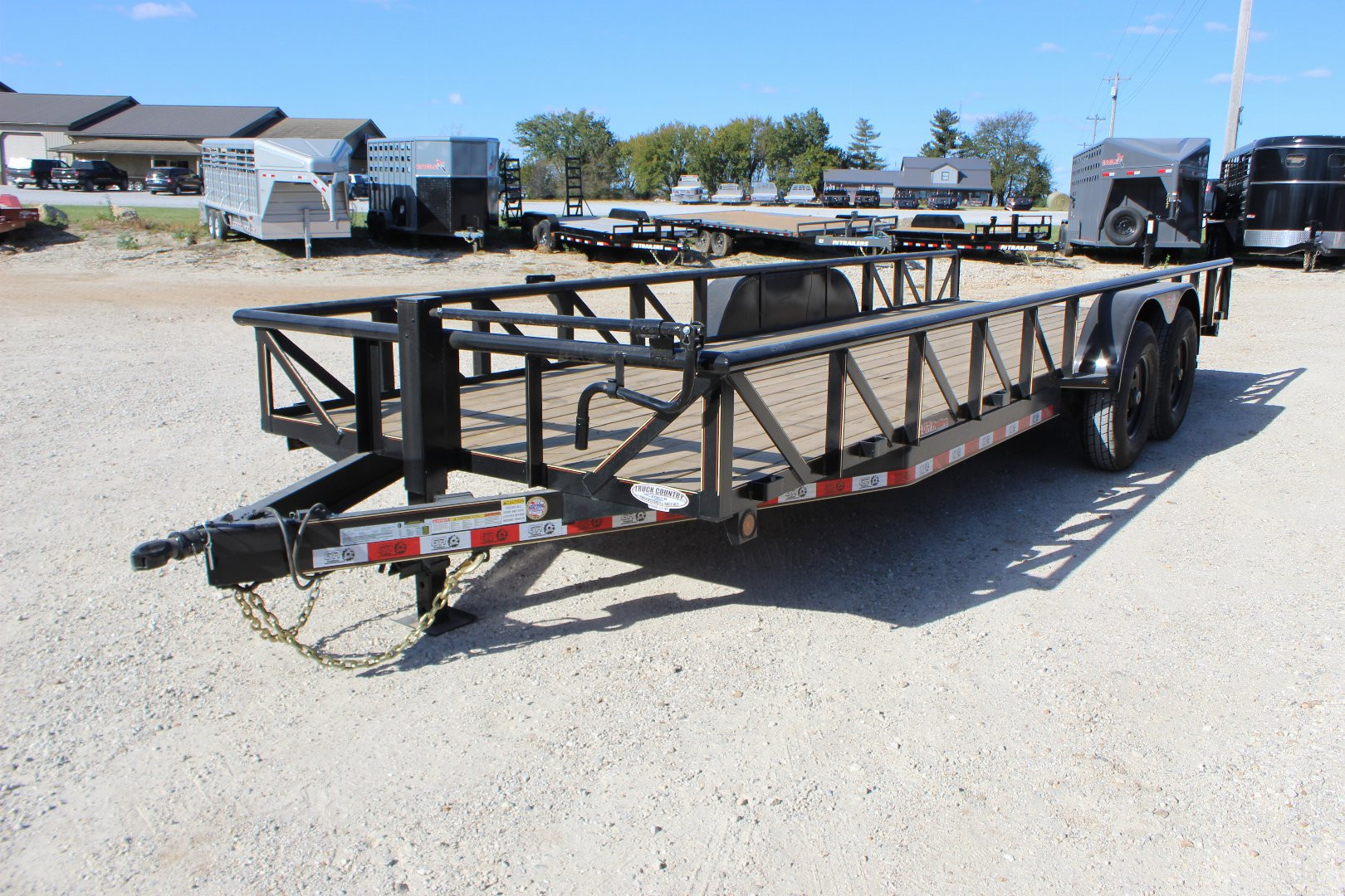 New 2024 GR TRAILERS 82 x 22 Equipment / utility Trailer