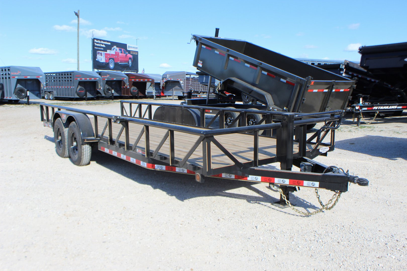 New 2024 GR TRAILERS 82 x 22 Equipment / utility Trailer
