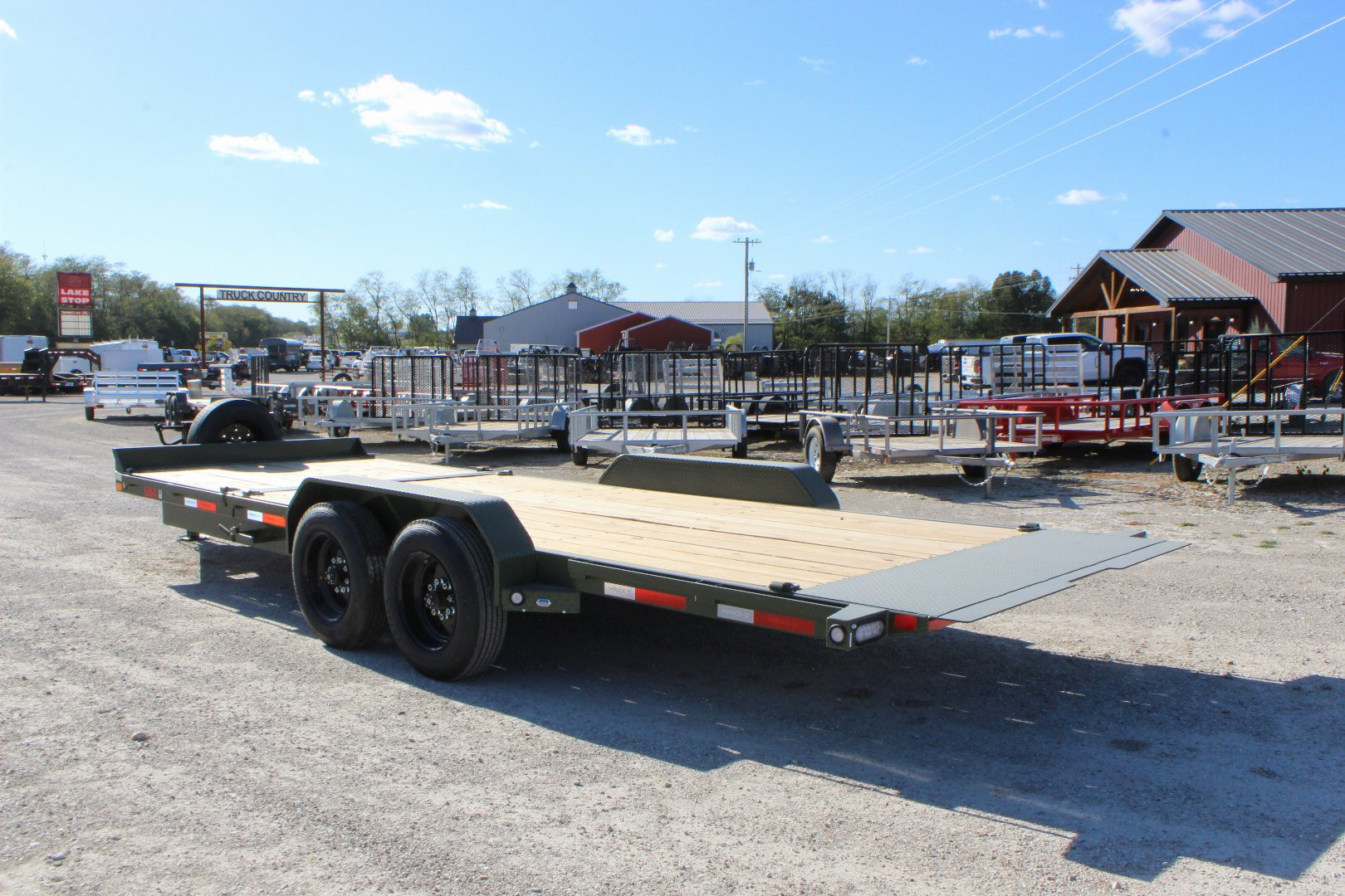 New 2025 MAXXD G8X8322 - 22' X 83"- 18' Tilt Deck Equipment Trailer