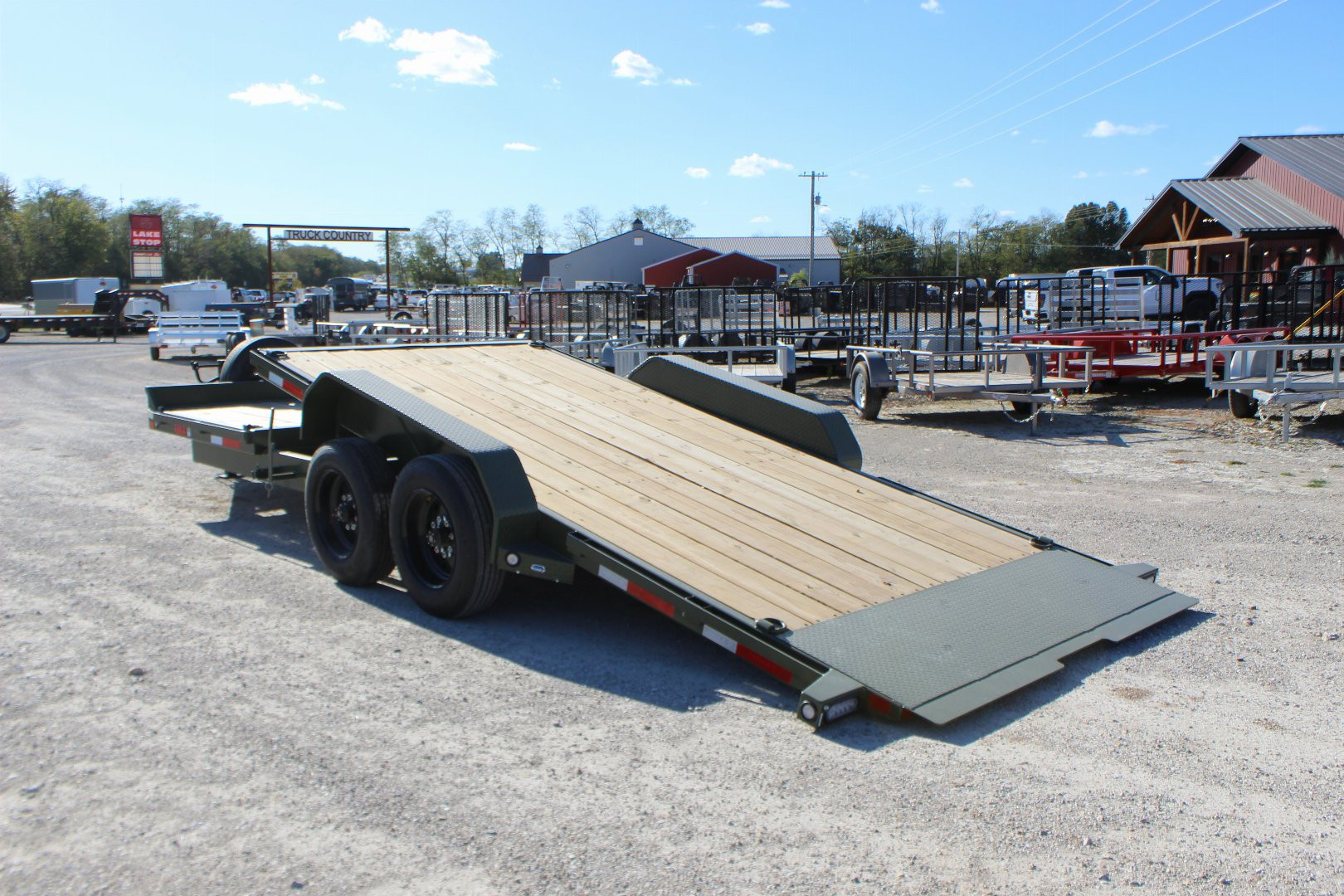 New 2025 MAXXD G8X8322 - 22' X 83"- 18' Tilt Deck Equipment Trailer