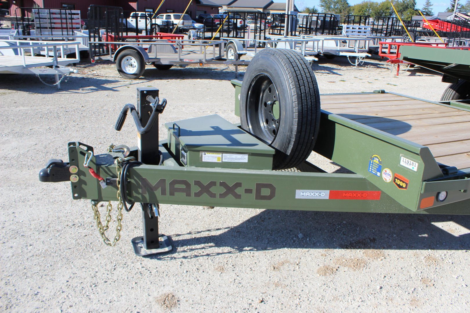 New 2025 MAXXD G8X8322 - 22' X 83"- 18' Tilt Deck Equipment Trailer